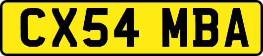 CX54MBA