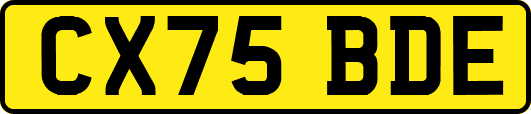 CX75BDE