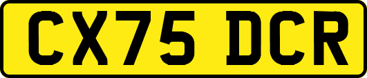 CX75DCR