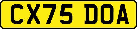 CX75DOA