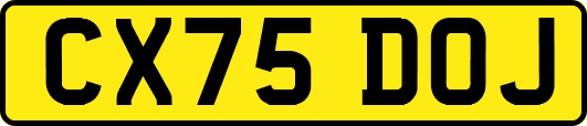 CX75DOJ