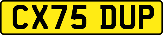 CX75DUP
