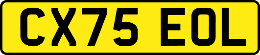 CX75EOL