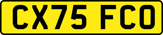 CX75FCO
