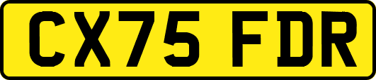 CX75FDR