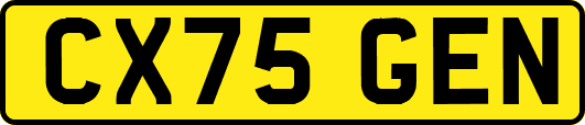 CX75GEN