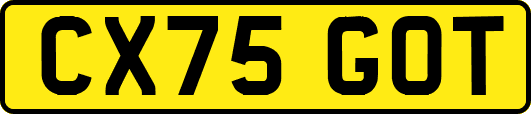 CX75GOT