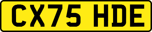 CX75HDE