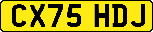 CX75HDJ