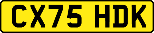 CX75HDK