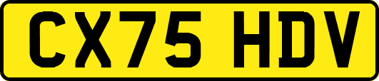 CX75HDV