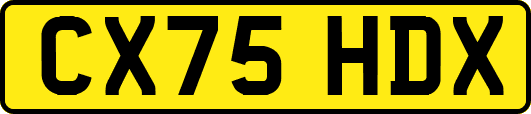 CX75HDX