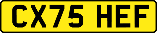 CX75HEF