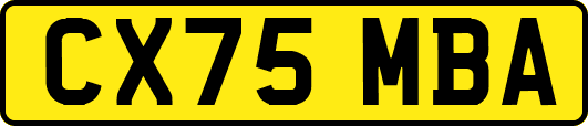 CX75MBA
