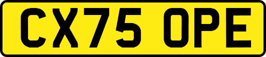 CX75OPE