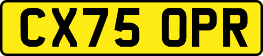 CX75OPR