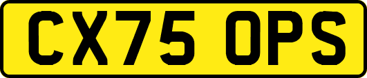CX75OPS