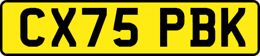 CX75PBK