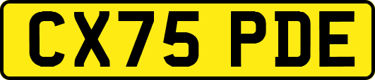 CX75PDE