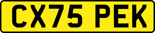 CX75PEK