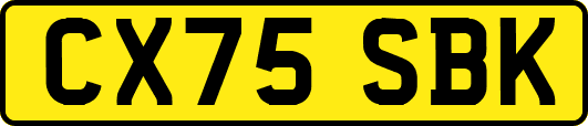 CX75SBK