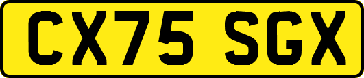CX75SGX