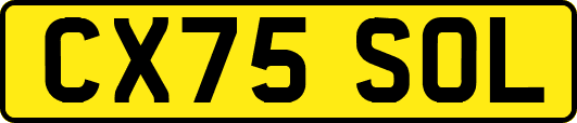 CX75SOL