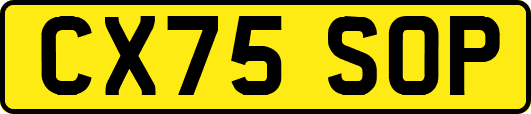 CX75SOP