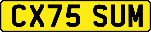 CX75SUM