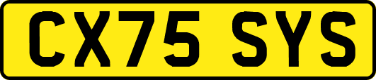 CX75SYS
