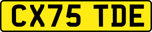 CX75TDE