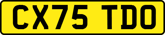 CX75TDO