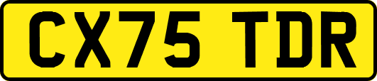 CX75TDR