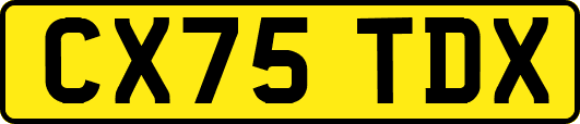 CX75TDX