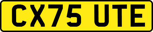 CX75UTE
