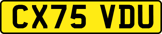 CX75VDU