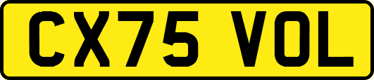 CX75VOL