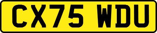 CX75WDU