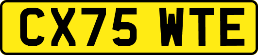 CX75WTE