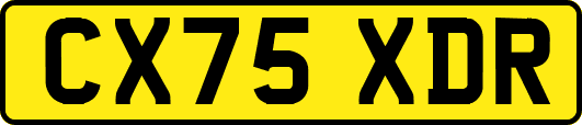 CX75XDR