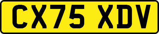 CX75XDV