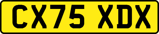 CX75XDX
