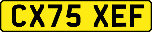 CX75XEF