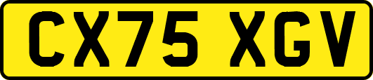 CX75XGV