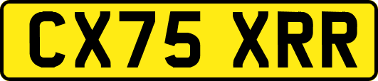 CX75XRR