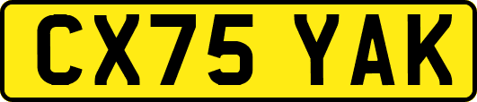 CX75YAK