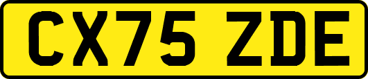 CX75ZDE