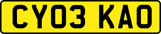 CY03KAO