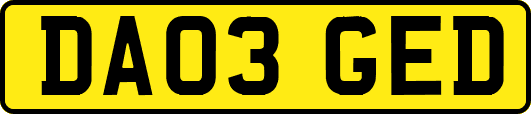 DA03GED