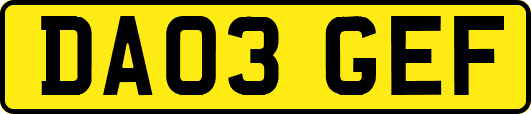 DA03GEF